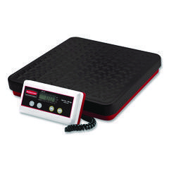 Digital Receiving Scale, 150 lb Capacity, Black/Red